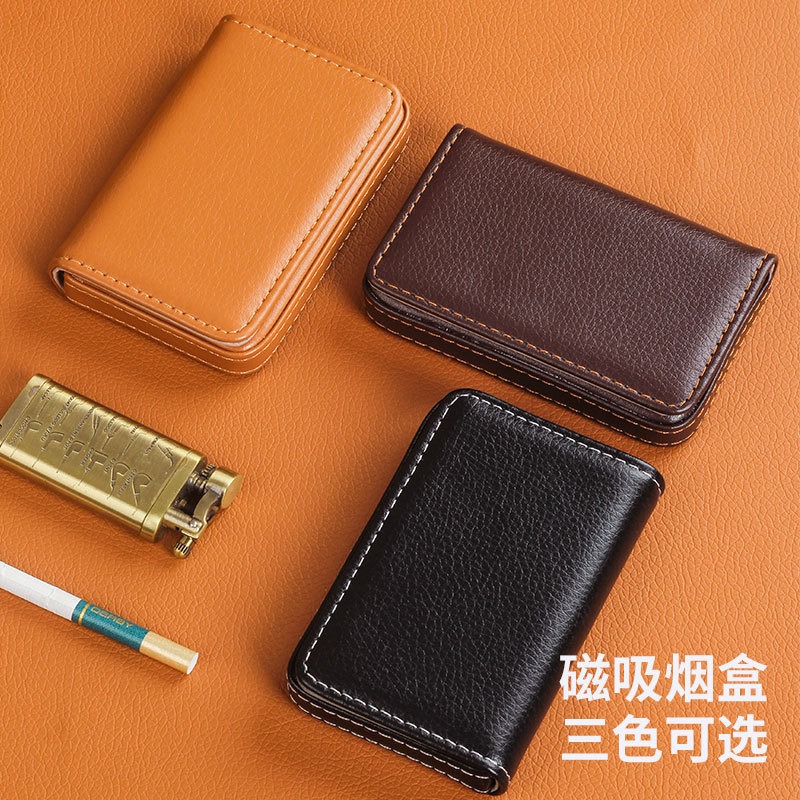 Men Accessories Usa - Portable For 8mm Cigarette case PU