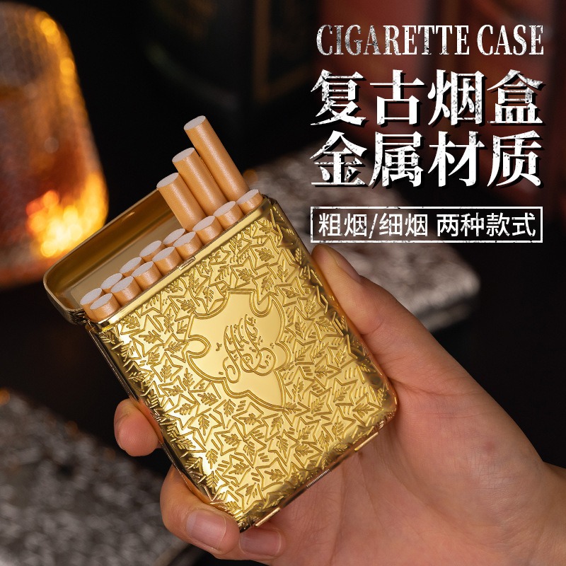 Men Accessories Usa - New retro Carving Metal 20 16