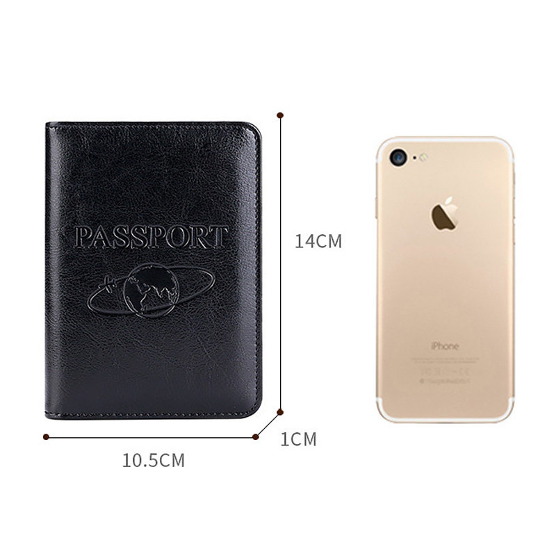 Unisex Genuine Leather Passpor - Men'S Accessories Wallet 评论和价格