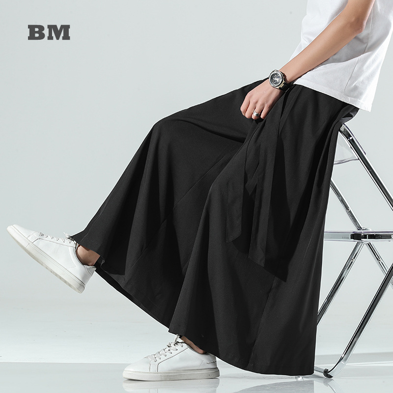 2026 Japanese Hakama Harajuku  - Men'S Kimono Accessories 评论和价格