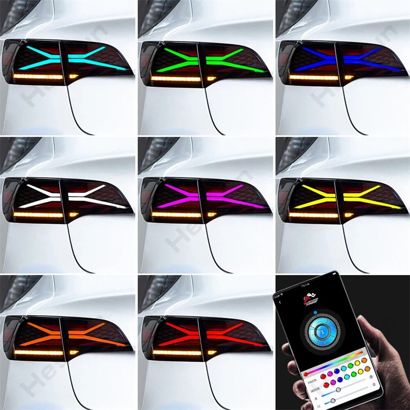 Car Accessories RGB LED Tail L - X Men Accessories 评论和价格