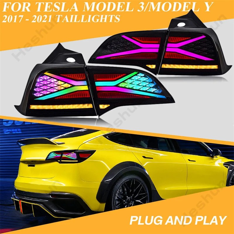 Car Accessories RGB LED Tail L - X Men Accessories 评论和价格