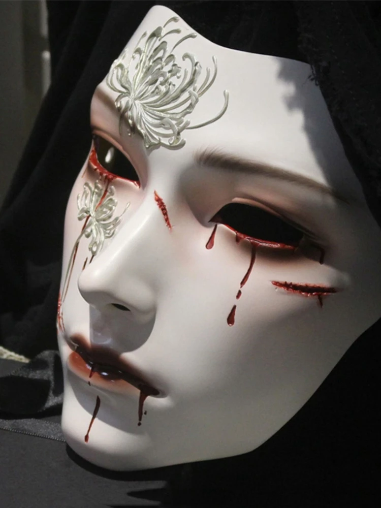 Mask Retro Hand Drawing Fashio - Men Accessories Drawing 评论和价格