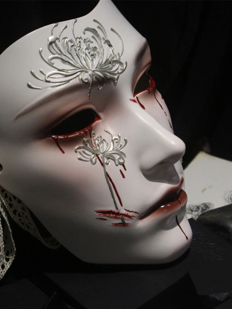Mask Retro Hand Drawing Fashio - Men Accessories Drawing 评论和价格