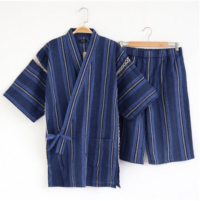 Japanese Kimono Pajamas Cotton - Men'S Kimono Accessories 评论和价格
