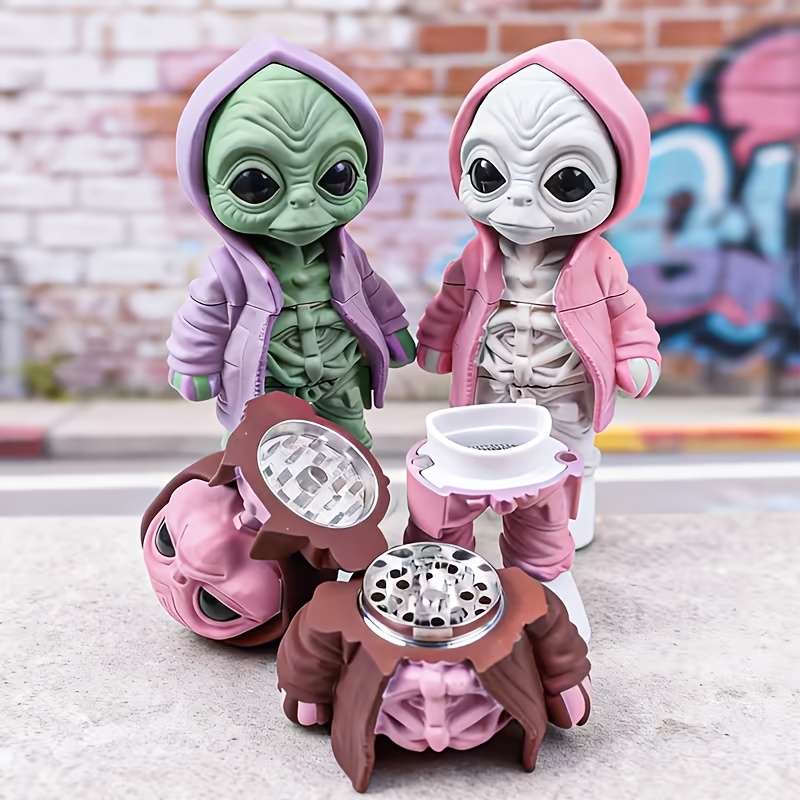 Funny Alien Herb Grinder Spice - Men Accessories Usa 评论和价格