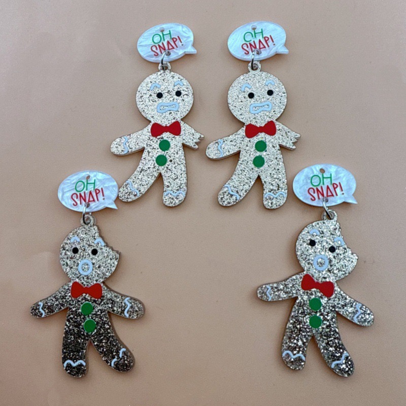10pcs Cute Christmas Gingerbre - Men Accessories Usa 评论和价格
