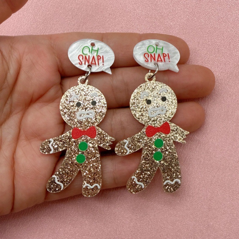 10pcs Cute Christmas Gingerbre - Men Accessories Usa 评论和价格