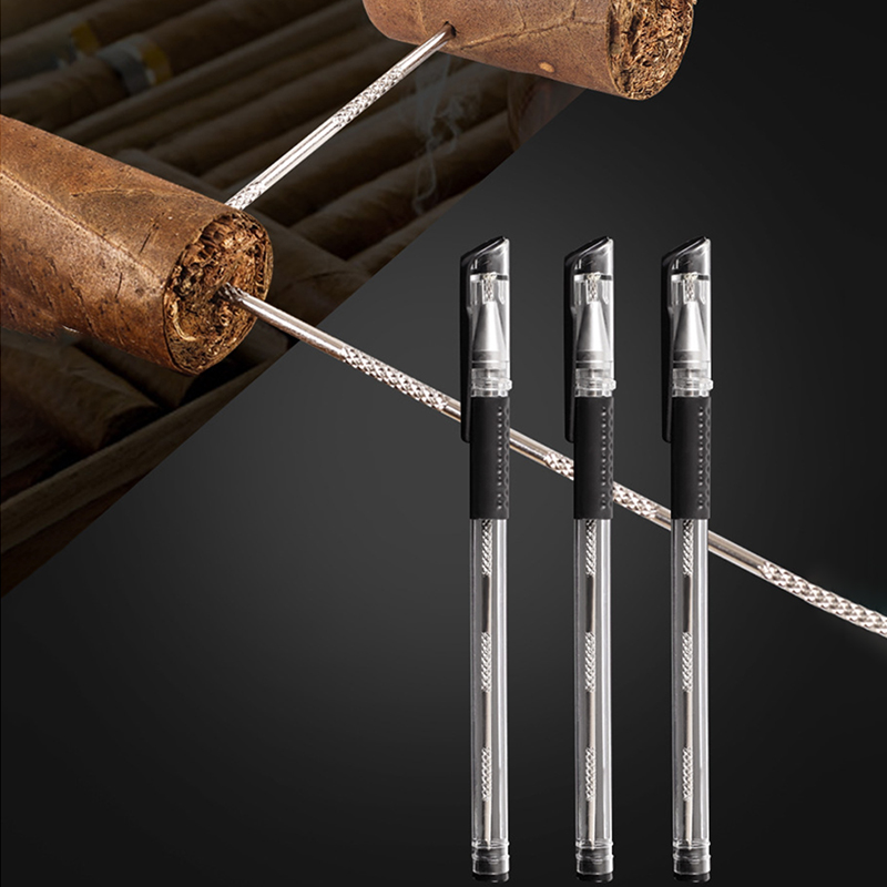 Premium Stainless Steel Cigar  - Men Accessories Drawing 评论和价格