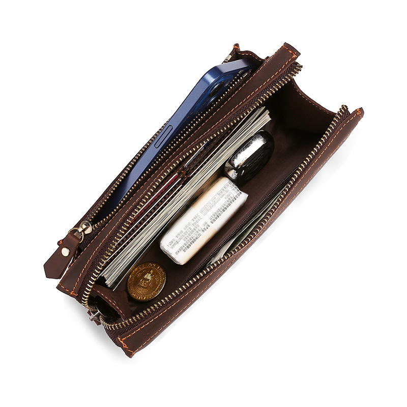 Men's Clutches Long Handbag Bu - Men'S Accessories Wallet 评论和价格