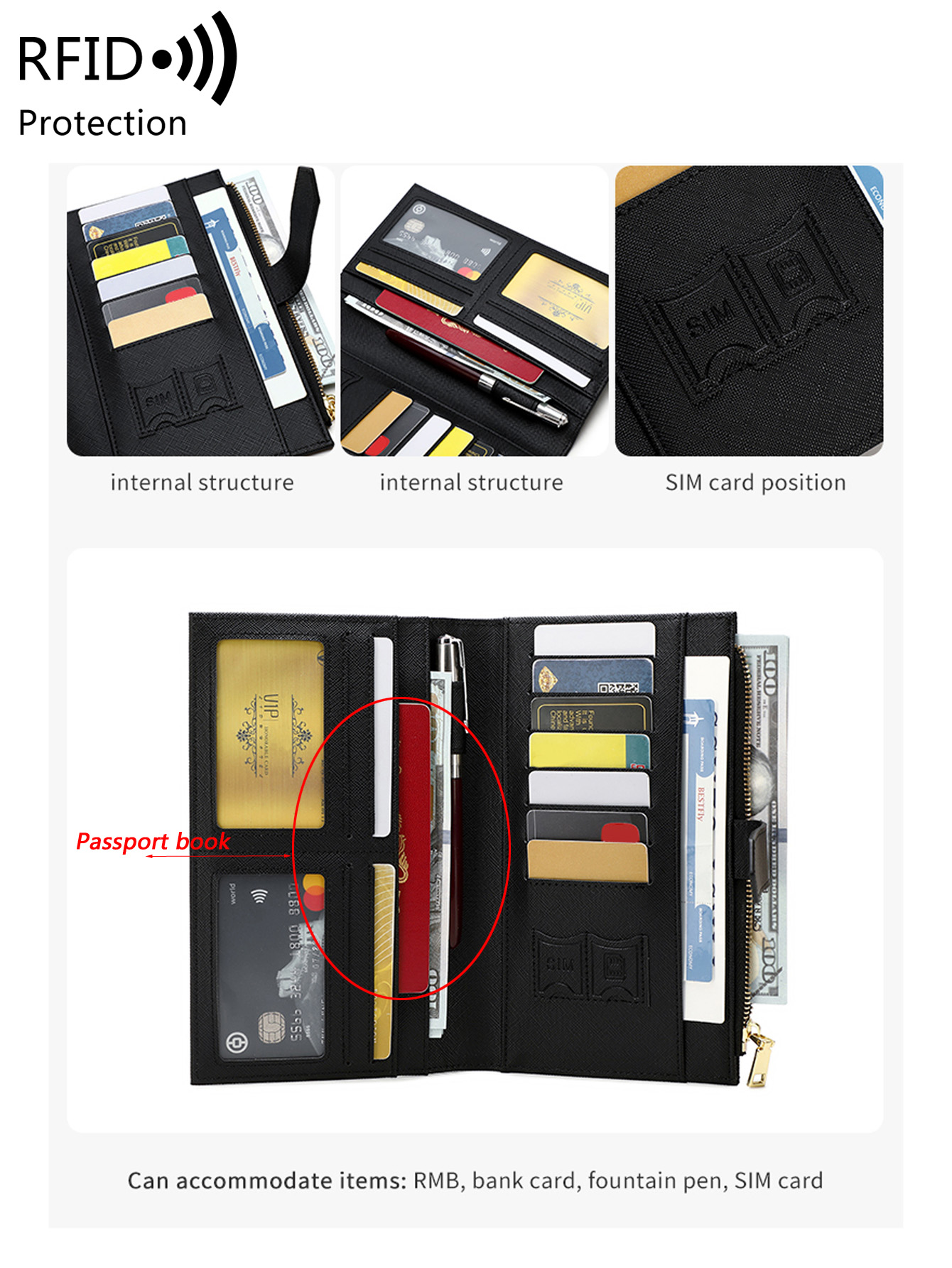 Fashionable PU Leather Airplan - Men'S Accessories Wallet 评论和价格