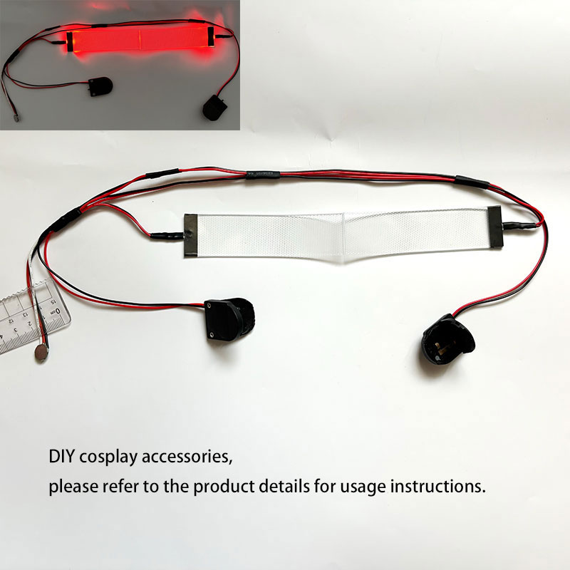 Red Flexible Bendable DIY LED  - X Men Accessories 评论和价格