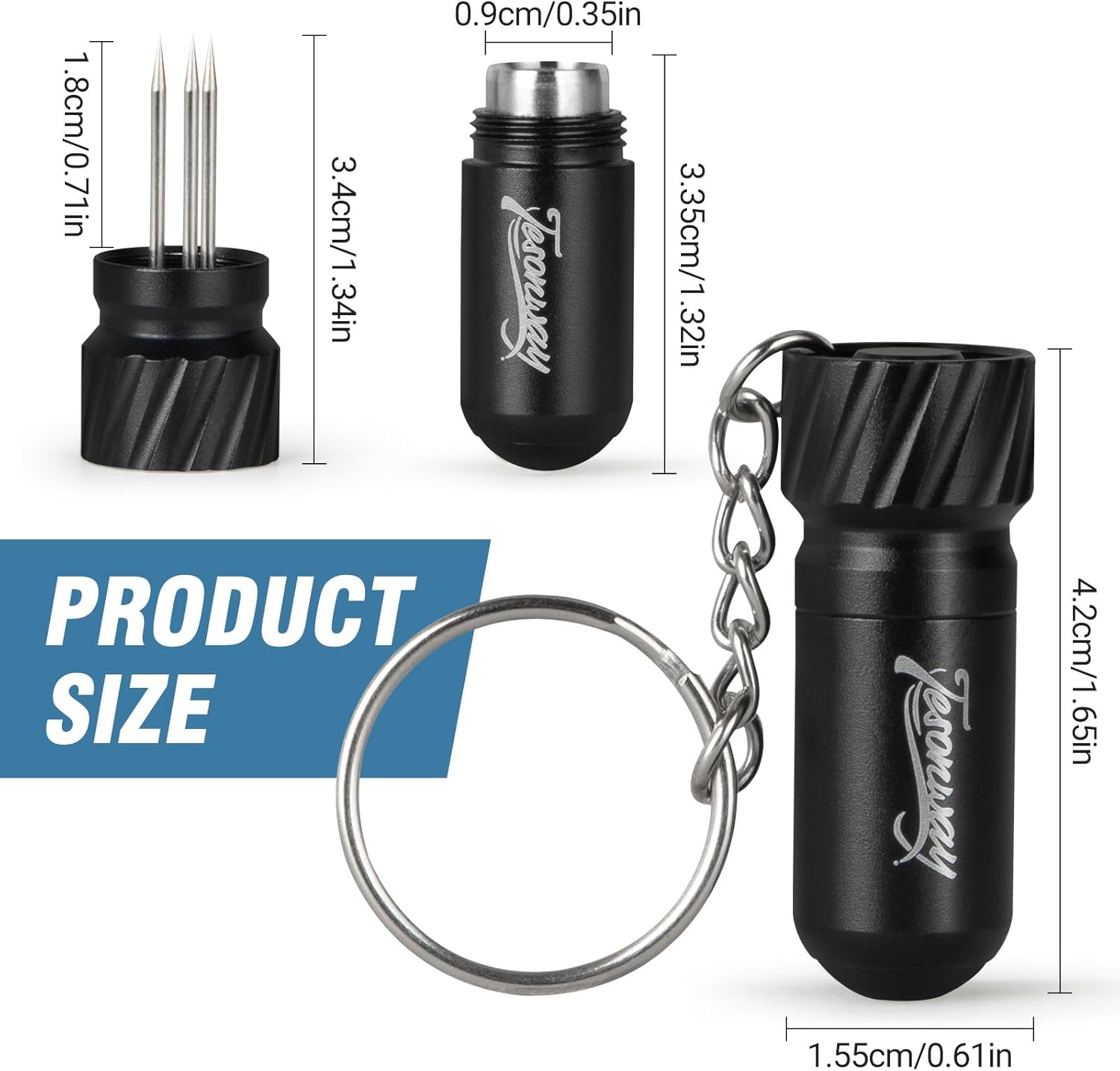 Cigar Punch Cutter, 2-in-1 Cig - Men Accessories Drawing 评论和价格