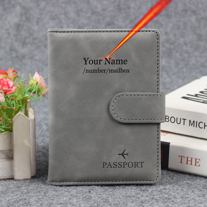 Magnetic Button Passport Cover - Men'S Accessories Wallet 评论和价格