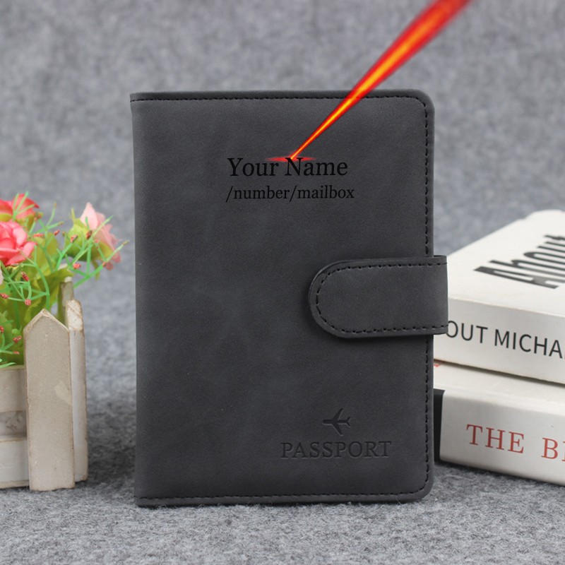 Magnetic Button Passport Cover - Men'S Accessories Wallet 评论和价格