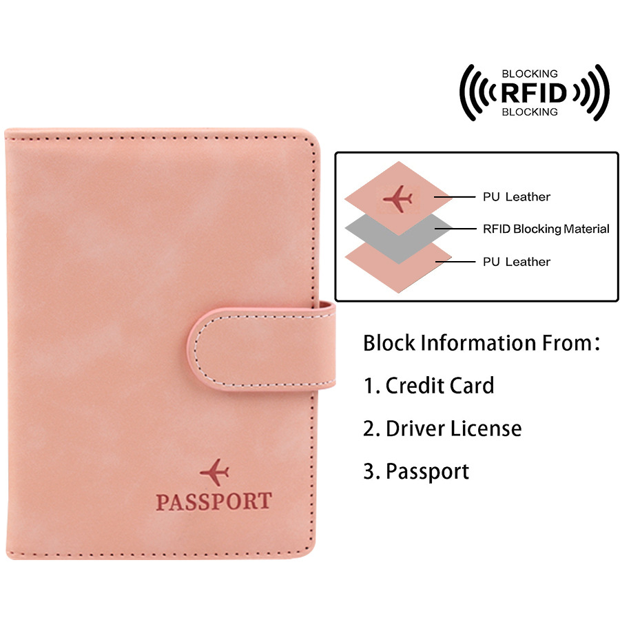 Magnetic Button Passport Cover - Men'S Accessories Wallet 评论和价格