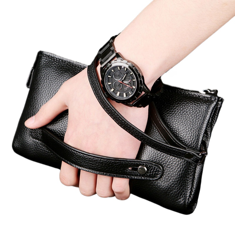 2025 Hand Bag Men Real Cowhide - Men'S Accessories Wallet 评论和价格