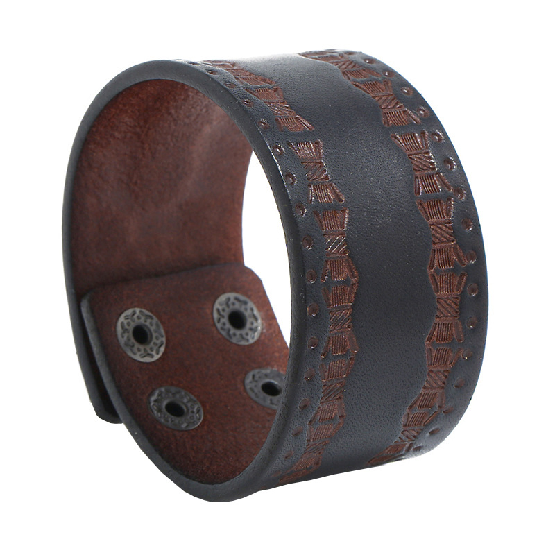 Men's Punk Vintage Bracelet -  - Men Accessories Pk 评论和价格
