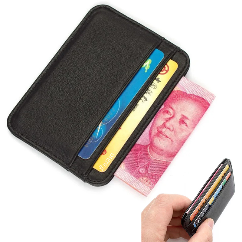 Genuine Leather Visit Card Hol - Men'S Accessories Wallet 评论和价格