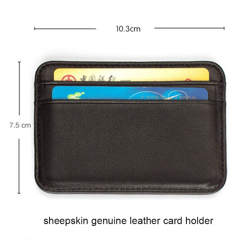 Genuine Leather Visit Card Hol - Men'S Accessories Wallet 评论和价格