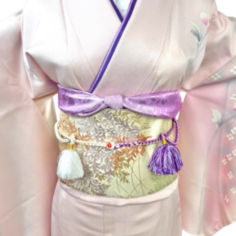 Multi Colored Fake Tie Raised  - Men'S Kimono Accessories 评论和价格