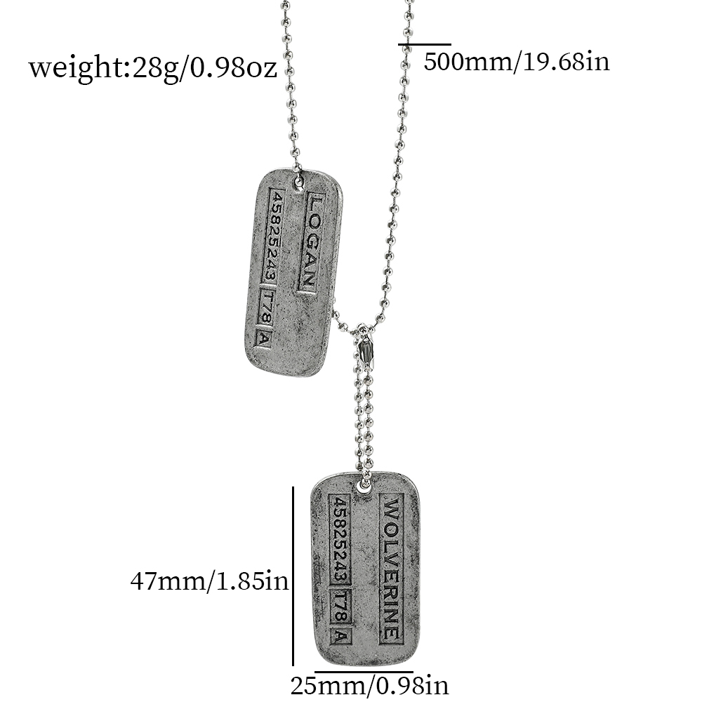 X-Men Wolverine Military Card  - X Men Accessories 评论和价格