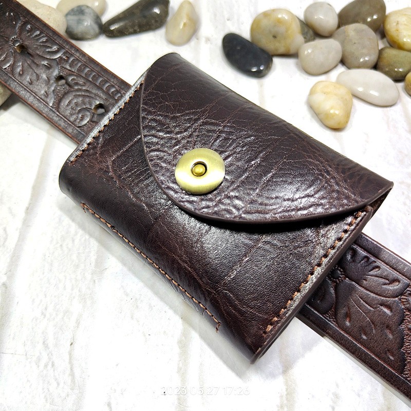 Blongk Mini Waist Bag Thin Bel - Men'S Accessories Wallet 评论和价格