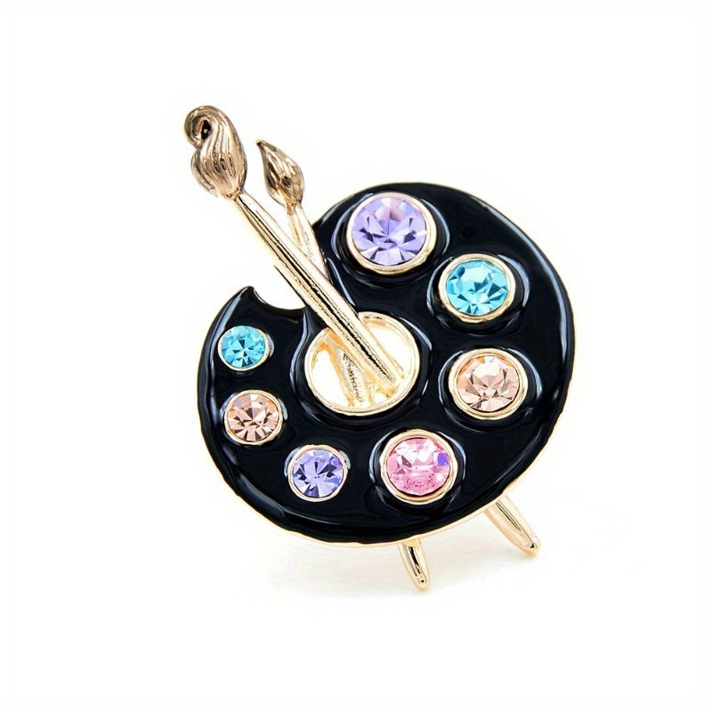 Draw Palette Brooch Creative R - Men Accessories Drawing 评论和价格