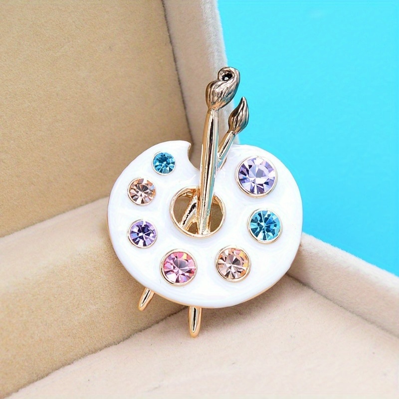 Draw Palette Brooch Creative R - Men Accessories Drawing 评论和价格