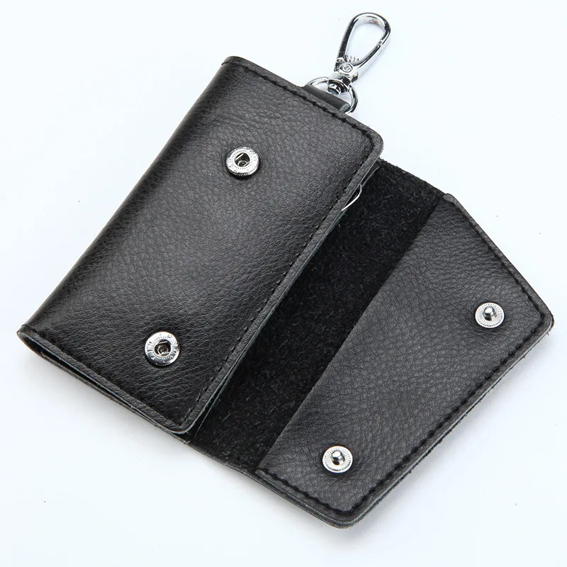 Genuine Leather Keychain Men K - Men'S Accessories Wallet 评论和价格
